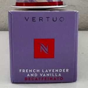 Nespresso Vertuo French Lavender & Vanilla Decaffeinato Limited Edition 1 sleeve